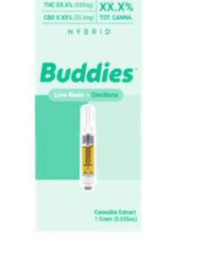 1G LR + DISTILLATE VAPE CARTRIDGE - BUDDIES