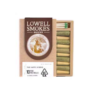 The Happy Hybrid Quicks| 3.5g Pre-Roll|10 Pack-Lowell Smokes