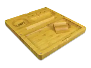 RAW Back Flip Bamboo Rolling Tray