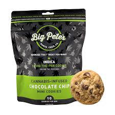 Chocolate Chip - Indica [10pk] (100mg)-Big Pete's Treats