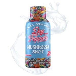Day Tripper Mushroom Syrup – Mad Honey - Blue Lotus Extract - 60ml (2oz) - 2000mg - Extra Strength