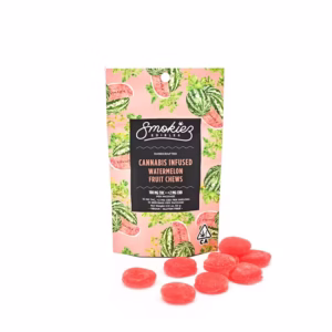 WATERMELON-Cannabis Infused Fruit Chews-SMOKIEZ