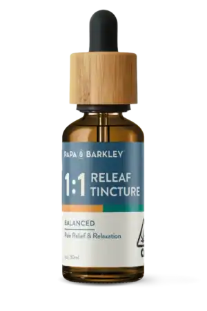 Releaf Tincture 30ml-Balanced 1:1-Papa & Barkley